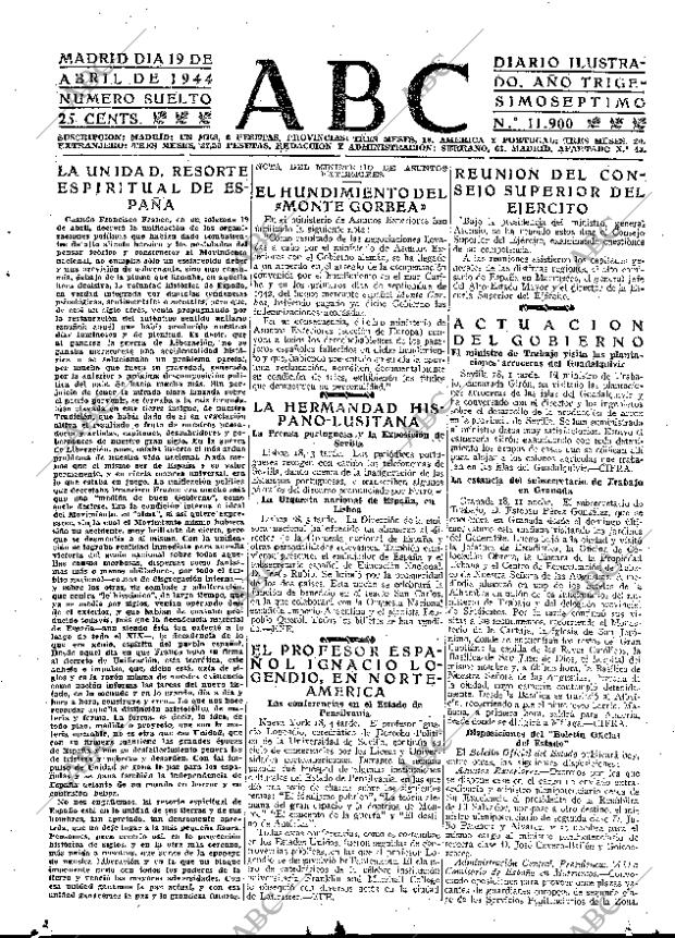 ABC MADRID 19-04-1944 página 7