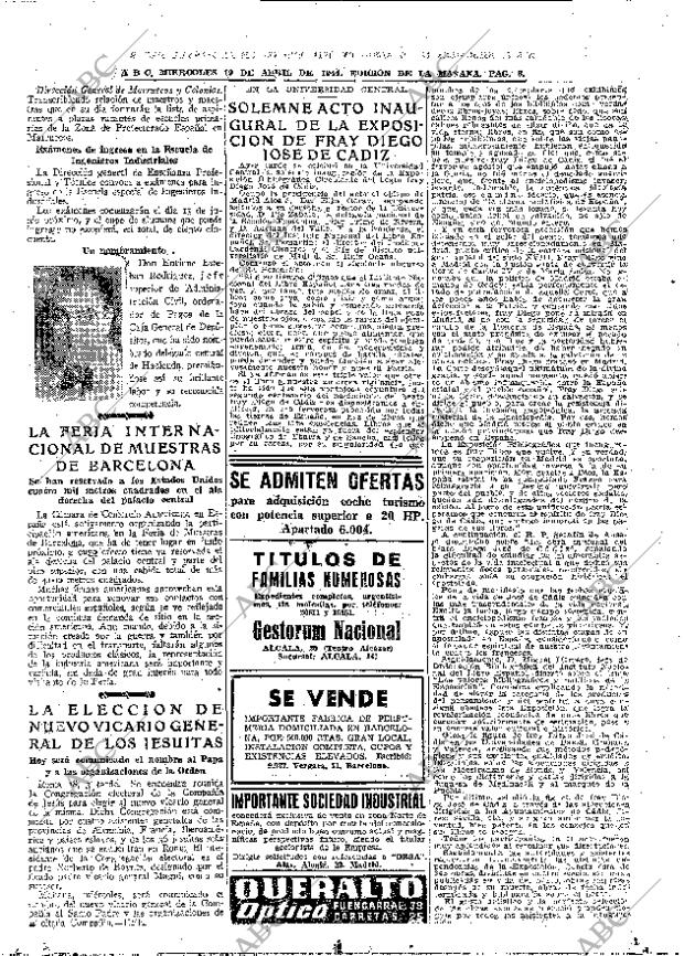 ABC MADRID 19-04-1944 página 8