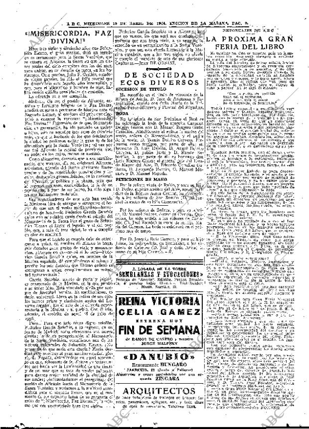 ABC MADRID 19-04-1944 página 9