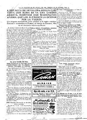 ABC MADRID 20-04-1944 página 11