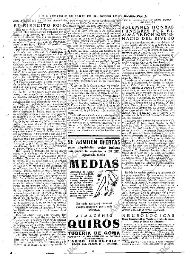 ABC MADRID 20-04-1944 página 9