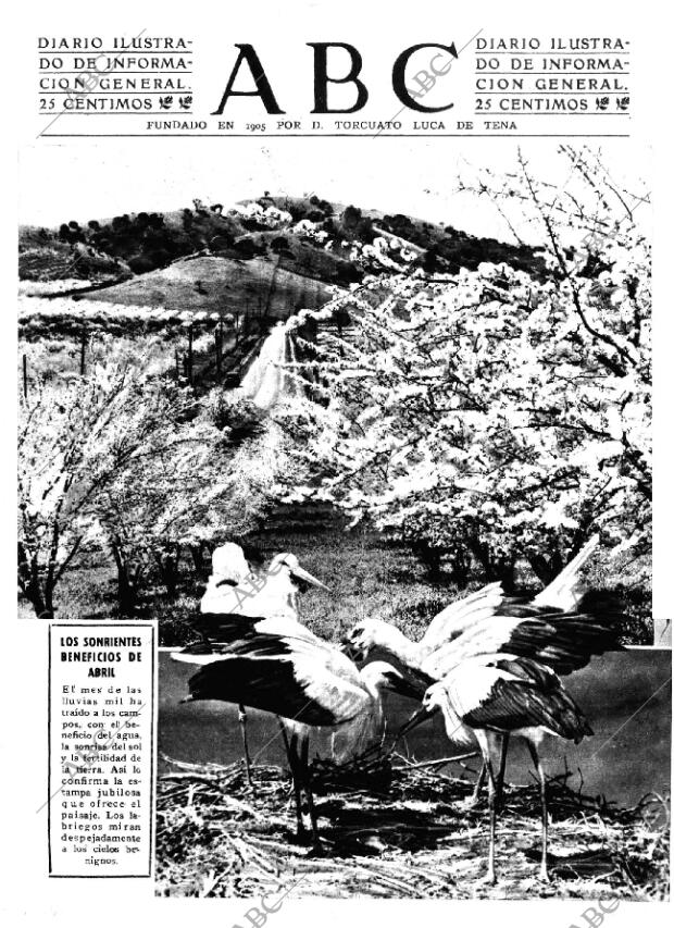 ABC MADRID 21-04-1944 página 1
