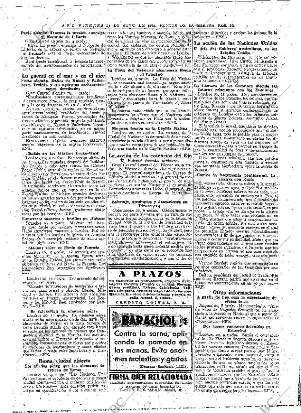 ABC MADRID 21-04-1944 página 12