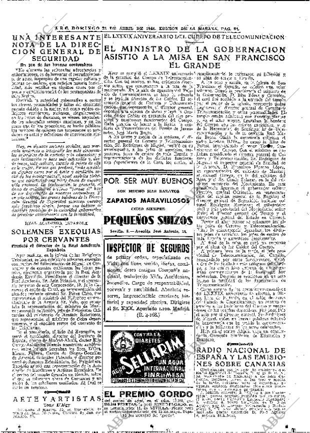 ABC MADRID 23-04-1944 página 24