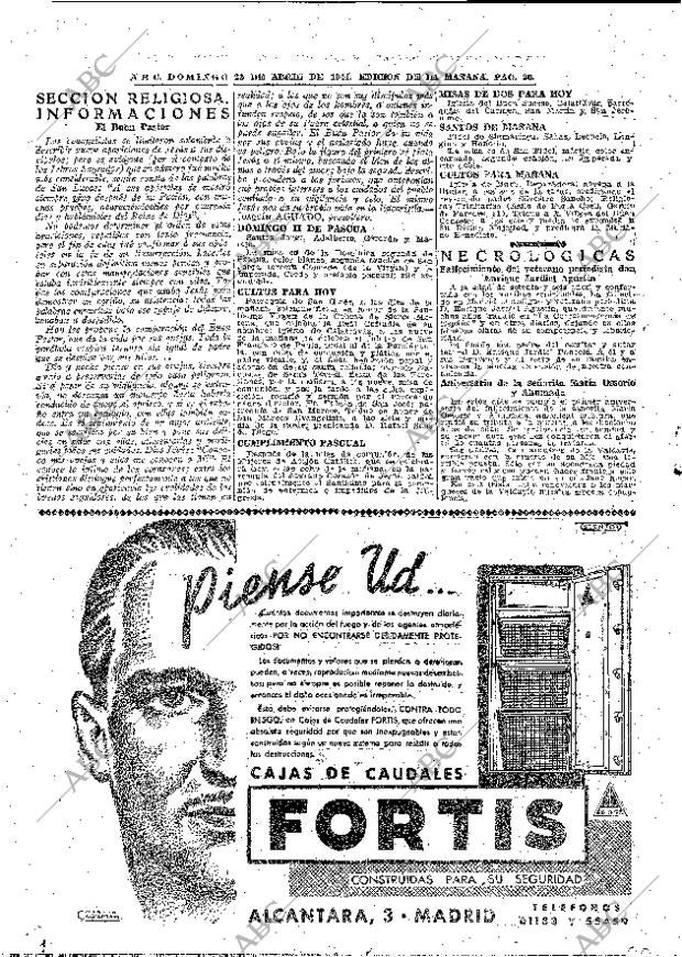 ABC MADRID 23-04-1944 página 30