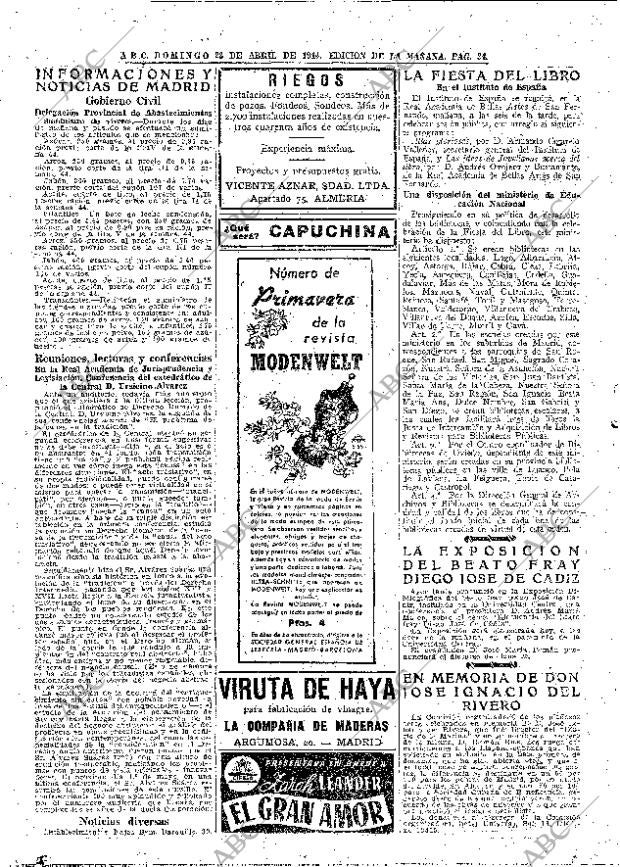 ABC MADRID 23-04-1944 página 34