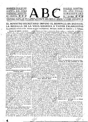 ABC MADRID 25-04-1944 página 15