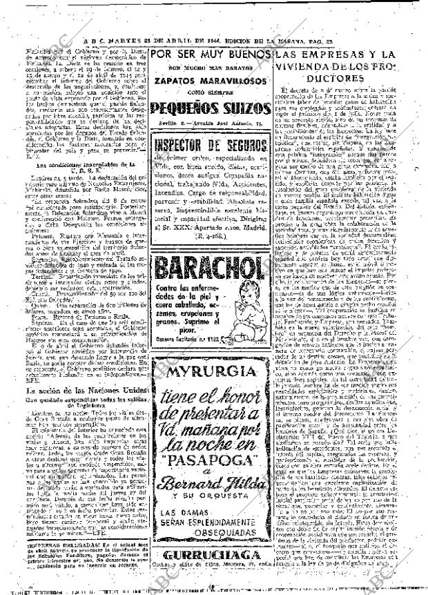 ABC MADRID 25-04-1944 página 22