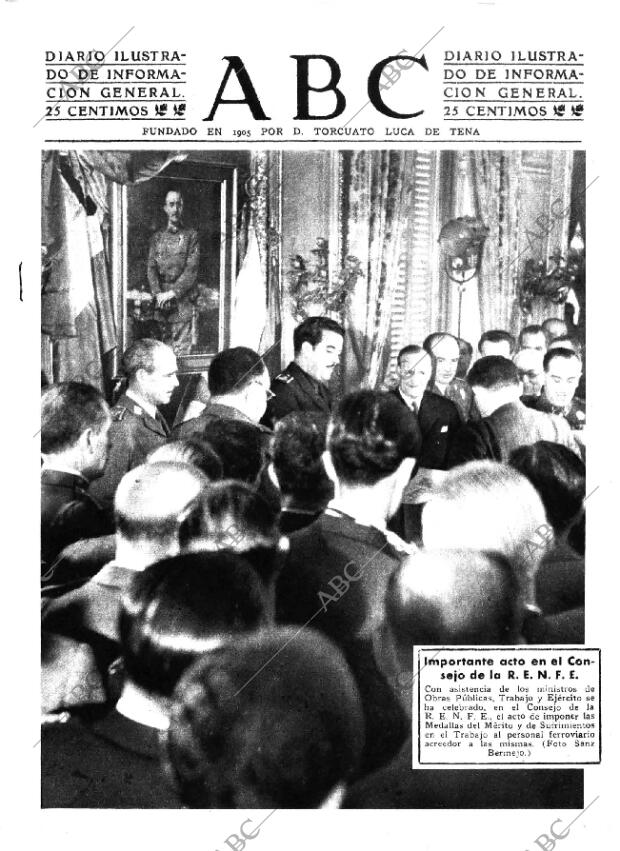 ABC MADRID 26-04-1944 página 1