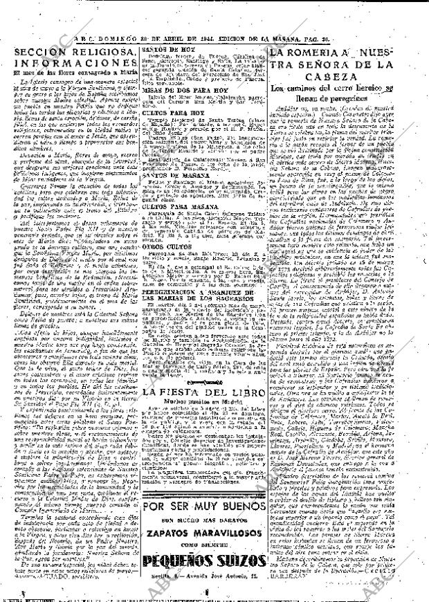 ABC MADRID 30-04-1944 página 30