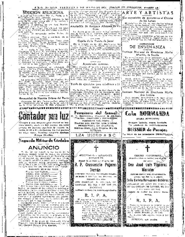 ABC SEVILLA 05-05-1944 página 14