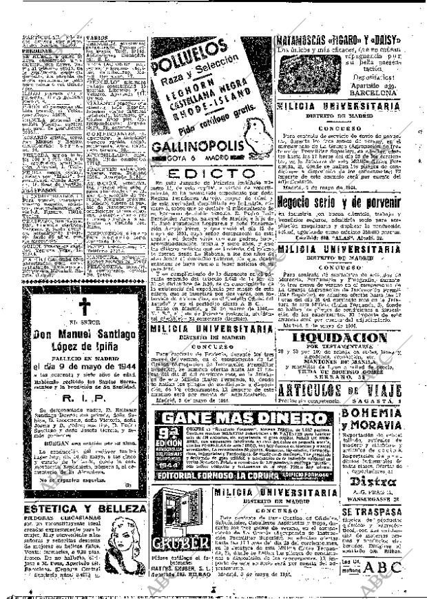 ABC MADRID 10-05-1944 página 22