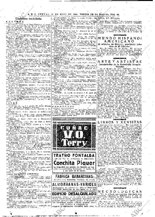 ABC MADRID 11-05-1944 página 16