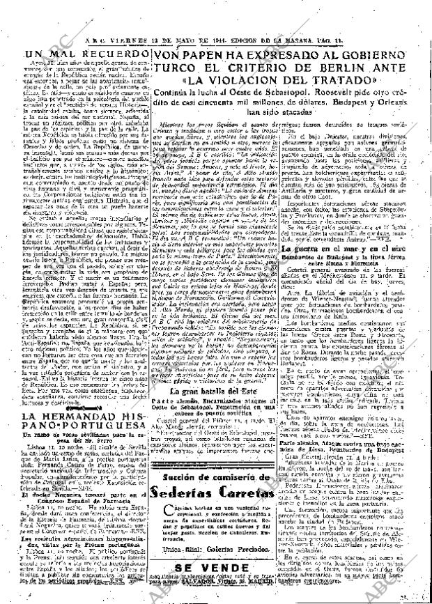 ABC MADRID 12-05-1944 página 11