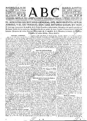 ABC MADRID 16-05-1944 página 15