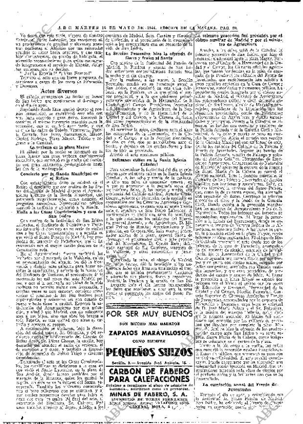 ABC MADRID 16-05-1944 página 20