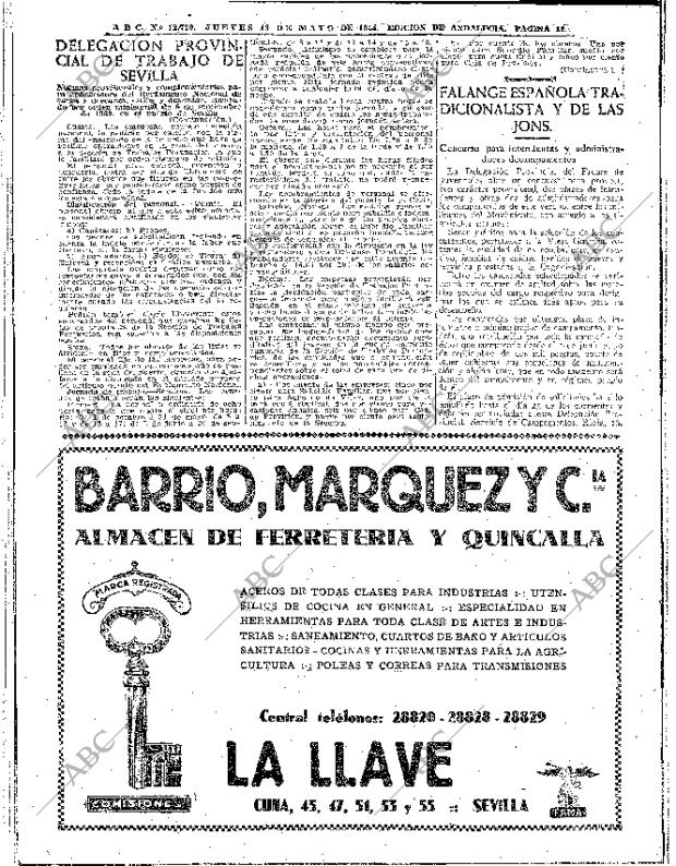 ABC SEVILLA 18-05-1944 página 12