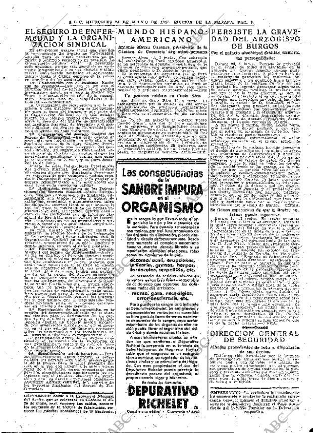 ABC MADRID 24-05-1944 página 9