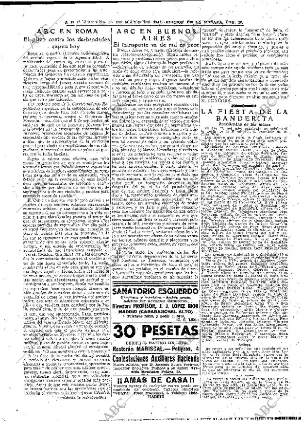 ABC MADRID 25-05-1944 página 16