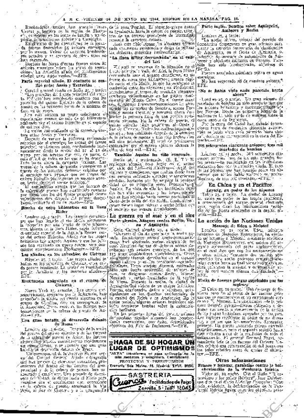 ABC MADRID 26-05-1944 página 11