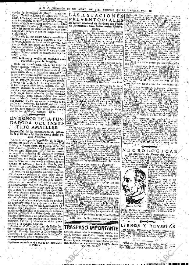 ABC MADRID 26-05-1944 página 12