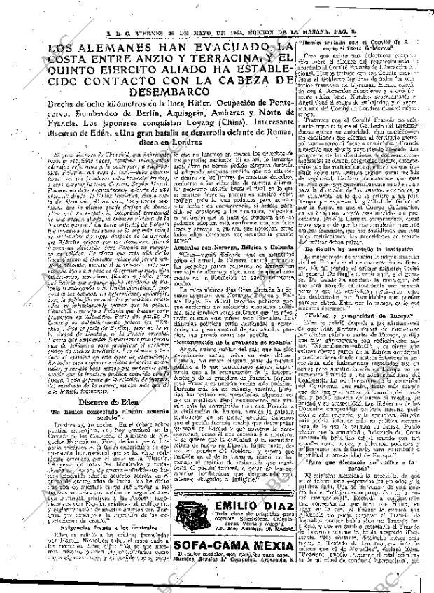 ABC MADRID 26-05-1944 página 9