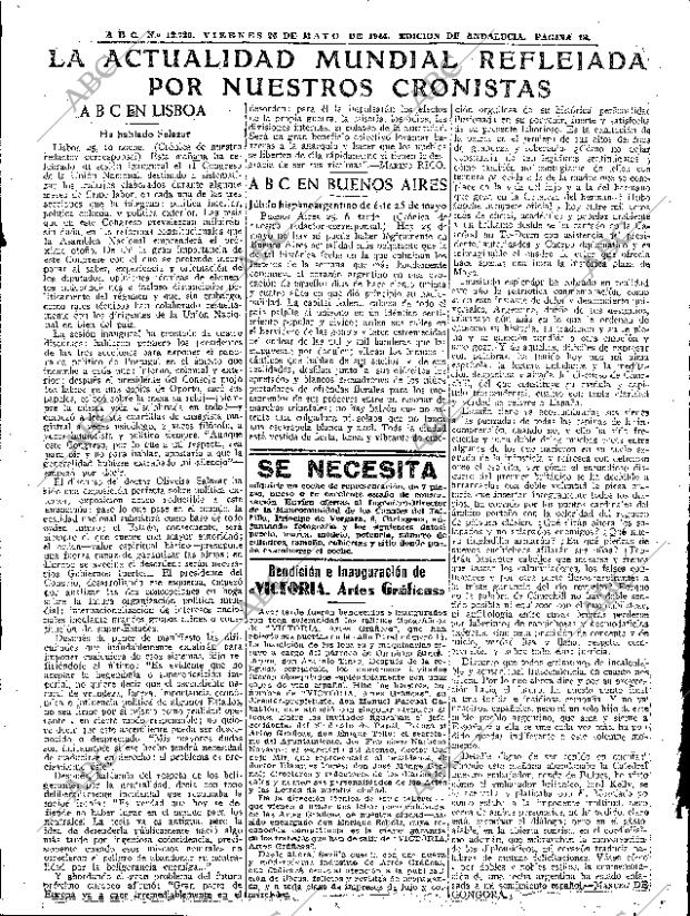 ABC SEVILLA 26-05-1944 página 13