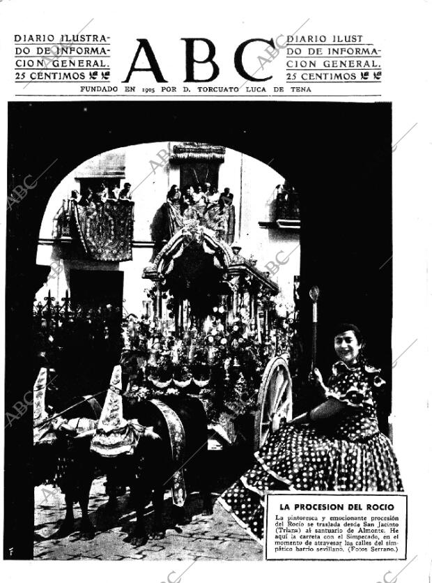 ABC MADRID 27-05-1944 página 1