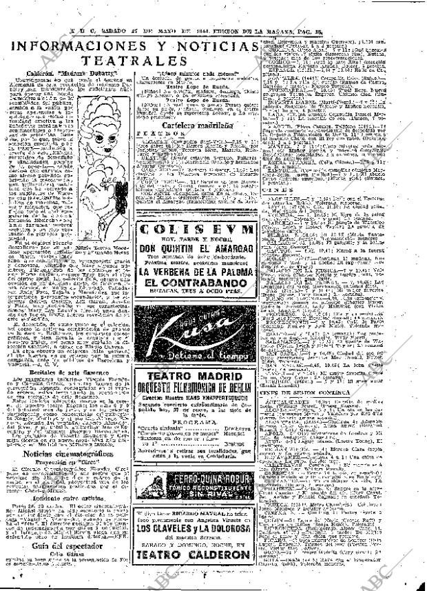 ABC MADRID 27-05-1944 página 15