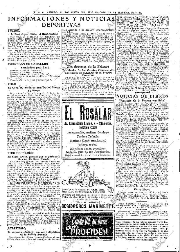 ABC MADRID 27-05-1944 página 17