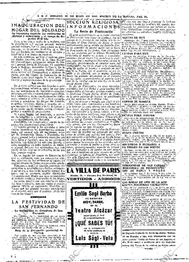ABC MADRID 28-05-1944 página 34