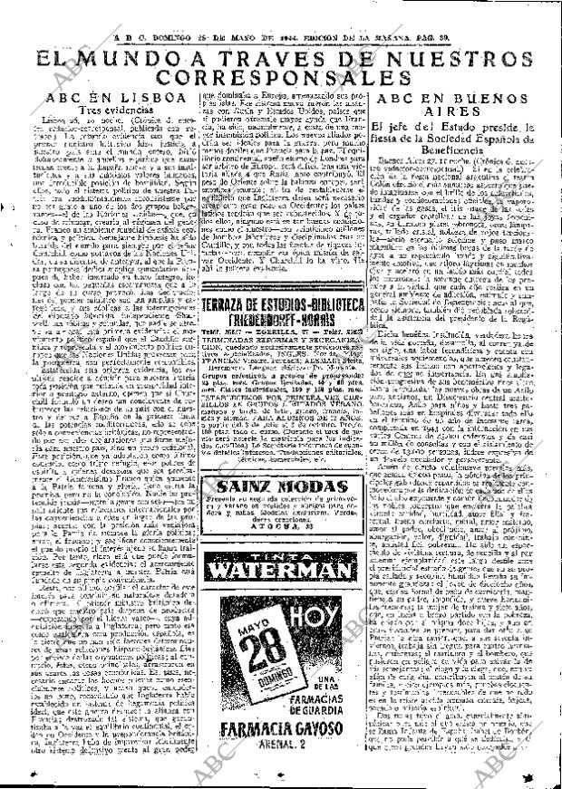 ABC MADRID 28-05-1944 página 39