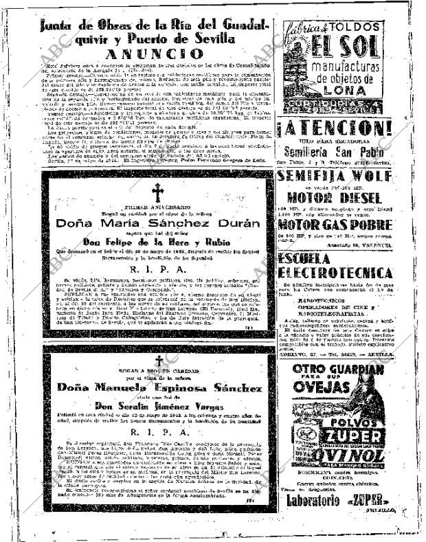 ABC SEVILLA 28-05-1944 página 18