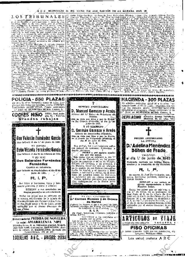 ABC MADRID 31-05-1944 página 18