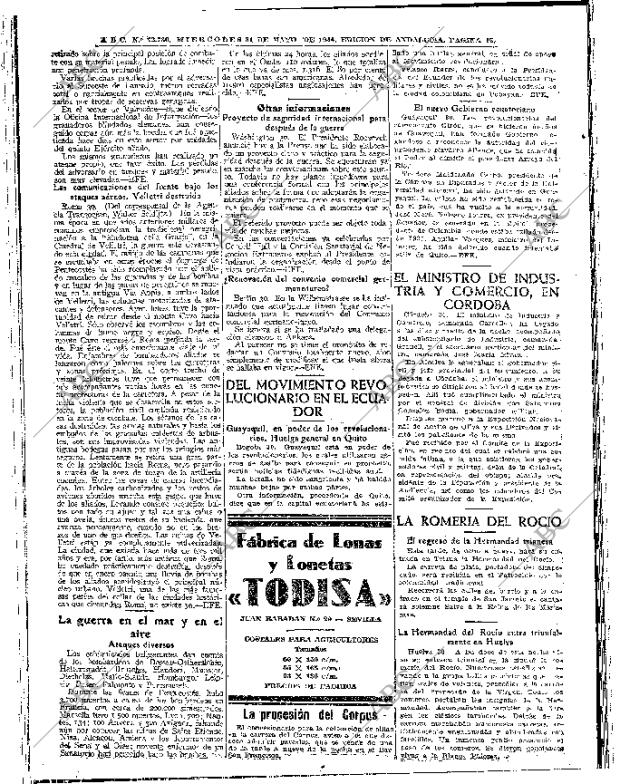 ABC SEVILLA 31-05-1944 página 12