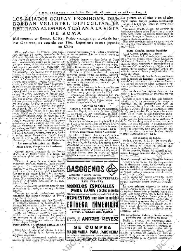 ABC MADRID 02-06-1944 página 11