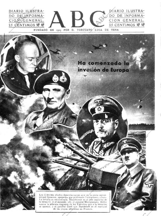 ABC MADRID 07-06-1944 página 1