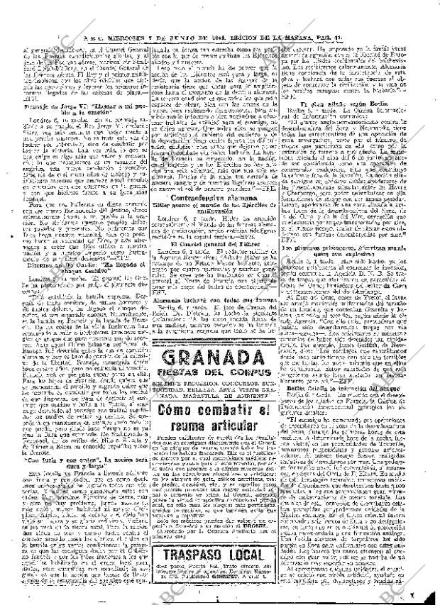 ABC MADRID 07-06-1944 página 11