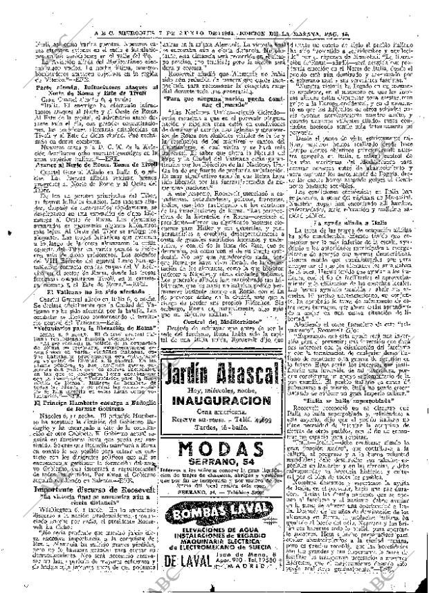 ABC MADRID 07-06-1944 página 15