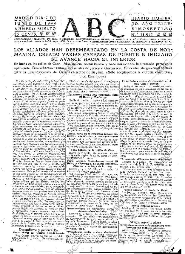 ABC MADRID 07-06-1944 página 7