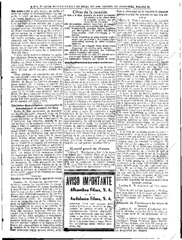 ABC SEVILLA 07-06-1944 página 11