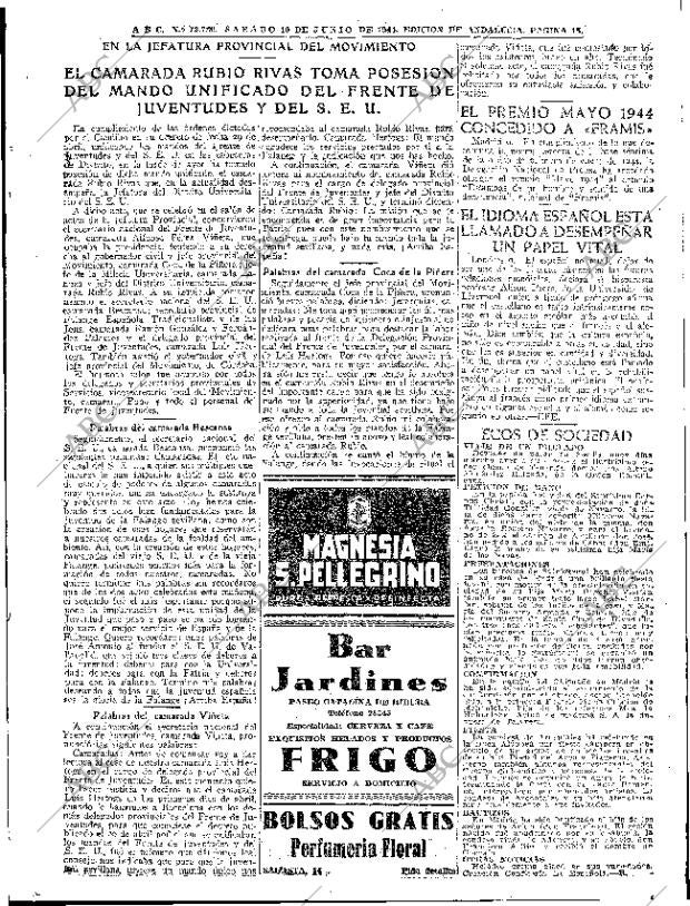 ABC SEVILLA 10-06-1944 página 15