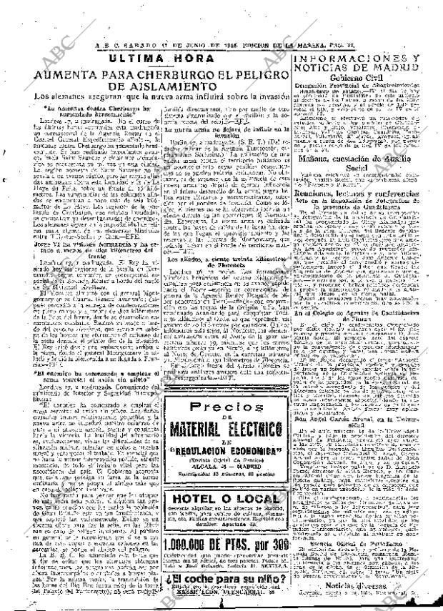 ABC MADRID 17-06-1944 página 17