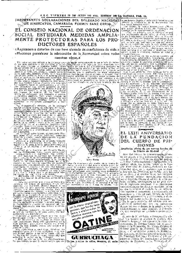 ABC MADRID 23-06-1944 página 11