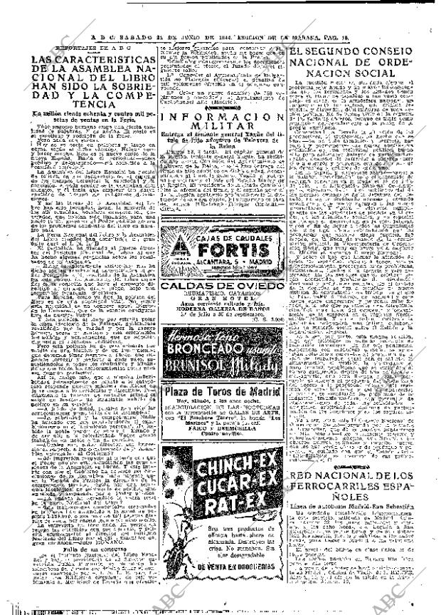 ABC MADRID 24-06-1944 página 16