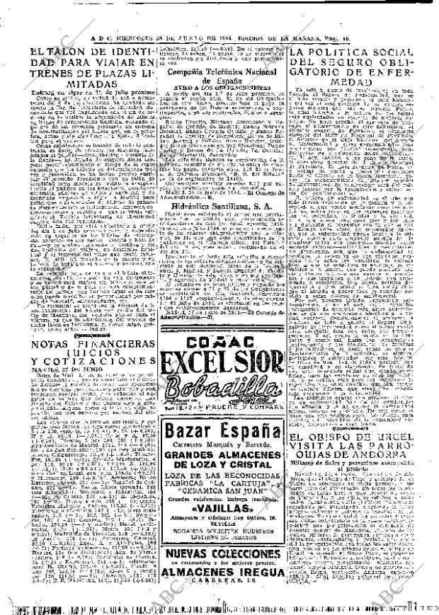 ABC MADRID 28-06-1944 página 16