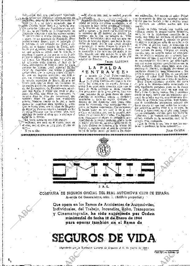 ABC MADRID 28-06-1944 página 6