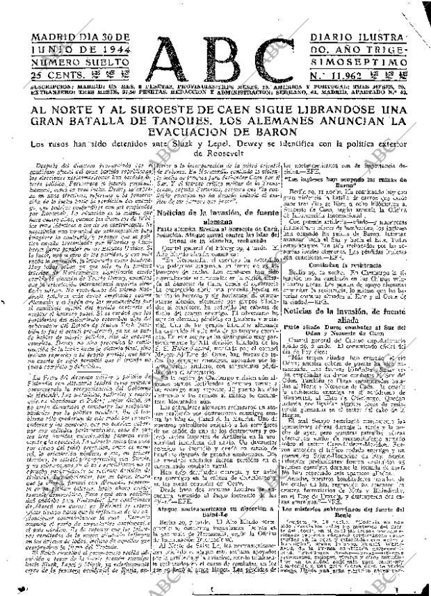 ABC MADRID 30-06-1944 página 7