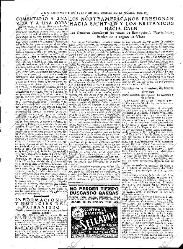 ABC MADRID 09-07-1944 página 25