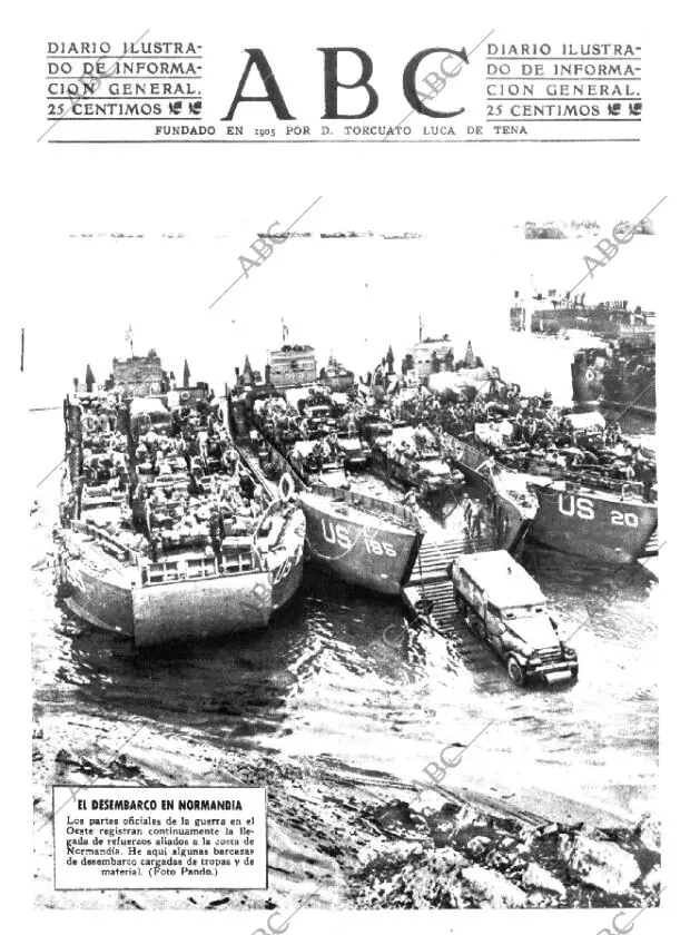 ABC MADRID 12-07-1944 página 1